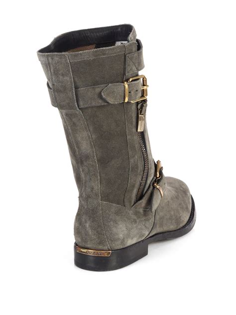 burberry london grey suee boots|bloomingdale's burberry.